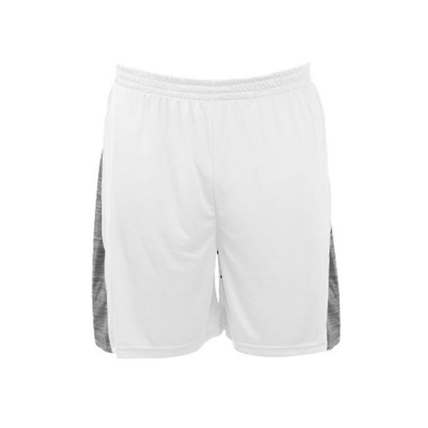 3N2 4002-03-XL Outrider Shorts de Formation&44; Blanc - 3XL