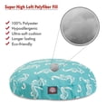 thumbnail image 2 of Majestic Pet Sea Horse Round Dog Bed Treated Polyester Removable Cover Teal Medium 36 x 36 x 5, 2 of 5