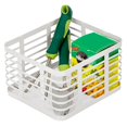 thumbnail image 6 of mDesign Steel Organizer Matte White (25941), 6 of 6