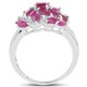 thumbnail image 2 of 2.10 Carat Genuine Ruby .925 Sterling Silver Ring QJ Model, 2 of 3