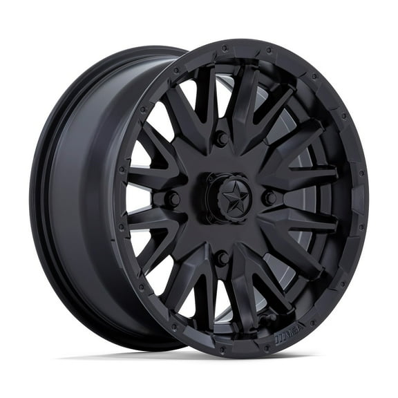 MSA M49 Creed 16x7 ATV/UTV Wheel - Matte Black (4/110)  10mm [MA049MX16704010]