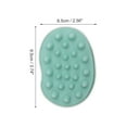thumbnail image 4 of Unique Bargains 1 Pc Mango Style Hair Shampoo Brush for Head Massage 3.74"x2.56"x2.76" Green, 4 of 6