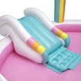 thumbnail image 6 of Bluescape Rainbow Unicorn Play Center,  Inflatable Pool Game & Toys,  Age 2 & Up, Unisex, 6 of 9