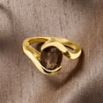 thumbnail image 4 of Ross-Simons 2.50 Carat Smoky Quartz Swirl Ring in 18kt Gold Over Sterling, Women's, Adult, 4 of 6