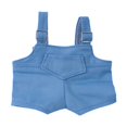 thumbnail image 2 of Ropa para muñecas de peluche de 15 cm y 17 cm, monos para muñecas, disfraces de bricolaje, ropa cómoda para muñecas de peluche de dibujos animados azul claro, 2 of 9