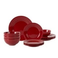 thumbnail image 1 of Brynn Red 12 Piece dinner set, 1 of 11
