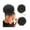 4inches, variant on Human Hair Kinky Curly Ponytail Hairpiece 4 6 8 inch Afro Puff Drawstring Bun Hair Extensions