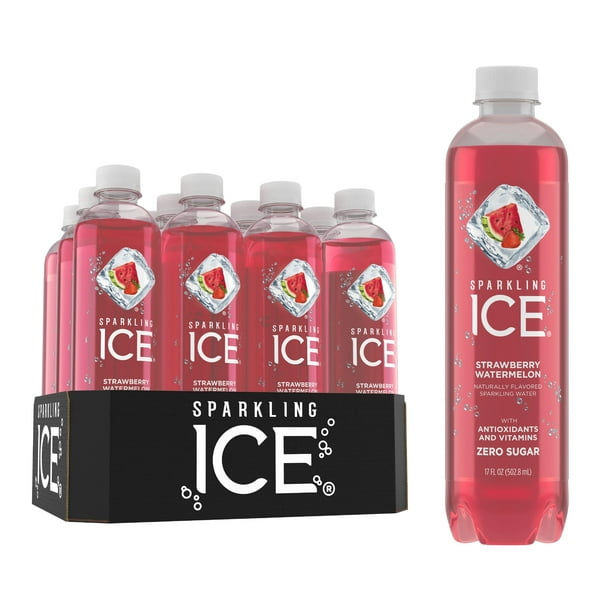 Sparkling Ice® Naturally Flavored Sparkling Water, Strawberry