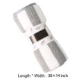 thumbnail image 3 of Face Towels Clearance! Towel Striped Pattern Skin Kindly Water Absorption Reusable Thicken Washing Soft Cloth Kids Adults Bathing Coral Fleece Towel Shower Accessories A Towel, 3 of 5