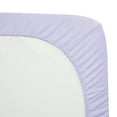 thumbnail image 3 of American Baby Co. Soft Chenille Polyester Crib Sheet, Lavender, 3 of 4