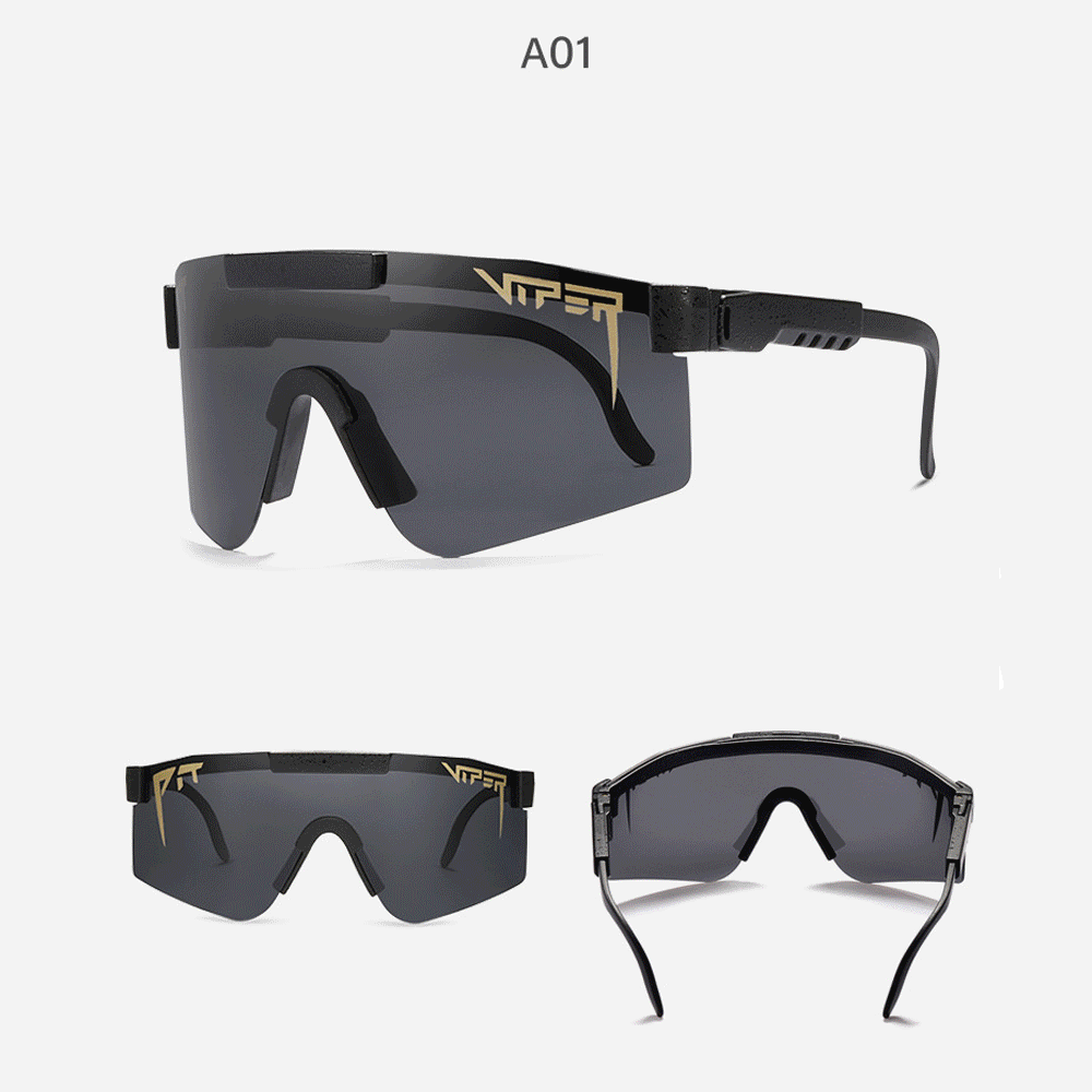 Gray UV Protective Goggles Outdoors Motocycle Sports Hiking Cycling Sunglasses 
