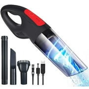 Handheld Vacuum Cleaner Portable Cordless Vacuum with Car & Wall Rechargeable Lithium-ion,Detailing Vacuum Cleaners for Wet and Dry Furniture, Dust Buster, Carpets