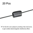 thumbnail image 3 of Ferrite Cores Ring RFI EMI Noise Suppression Filter 3x6x10mm(IDxODxH) 20 Pack, 3 of 5