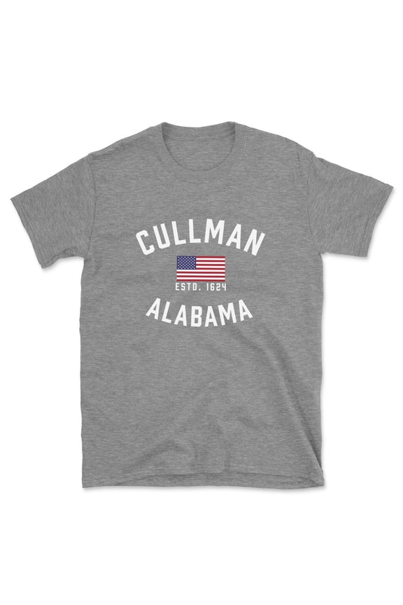 Cullman Alabama Patriot Men's Cotton T-Shirt