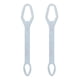thumbnail image 4 of Herramienta De Llave, Llave Universal De Acero De aleación De Doble Extremo De 8-22 Mm, 2 Piezas De Autoapriete Para Reparación, 4 of 7