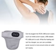thumbnail image 4 of Electric Heated Portable Neck Heating Pad with Vibrating Hot Compress USB Plug in, 4 of 7