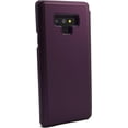 thumbnail image 4 of Smart Case for Galaxy S22 Ultra Sleep/Wake Window's View Design Flip 360 Full Body Built-in Screen Protection Protector Slim Hard Mirror Kickstand Cover for Galaxy S22 Ultra Purple, 4 of 16