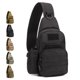 thumbnail image 3 of Bolso de pecho de nailon jinwen Crossbody con soporte para botella de agua Blk, 3 of 4