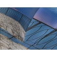 thumbnail image 4 of Ambesonne Seascape Quilted Bedspread Set 3 Pcs, Balcony View Landscape, King Size, Pale Blue White, 4 of 5