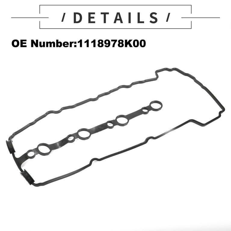 Unique Bargains Valve Cover Gasket No.1118978K00 for Suzuki Grand