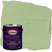 Glidden One Coat Exterior Paint and Primer, Harmonious / Green, Gallon, Flat