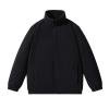 Taqqpue Men's Fleece Jackets Casual Solid Color Full Zip Coat Jackets Fall Winter Loose Fit Warm Outwear Tops with Pockets