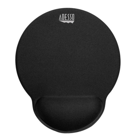 P200 Sharp - Adesso Truform P200 – Memory Foam Mouse Pad with Wrist Rest, Black