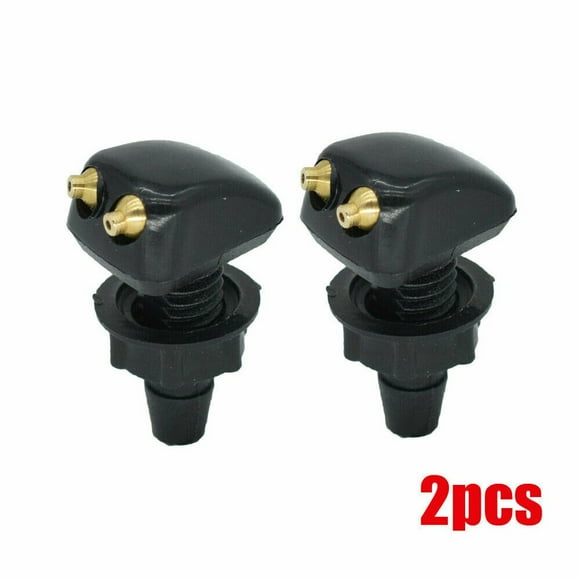 2 Pcs of Adjustable Car Windshield Washer Nozzles for Unobstructed Vision
