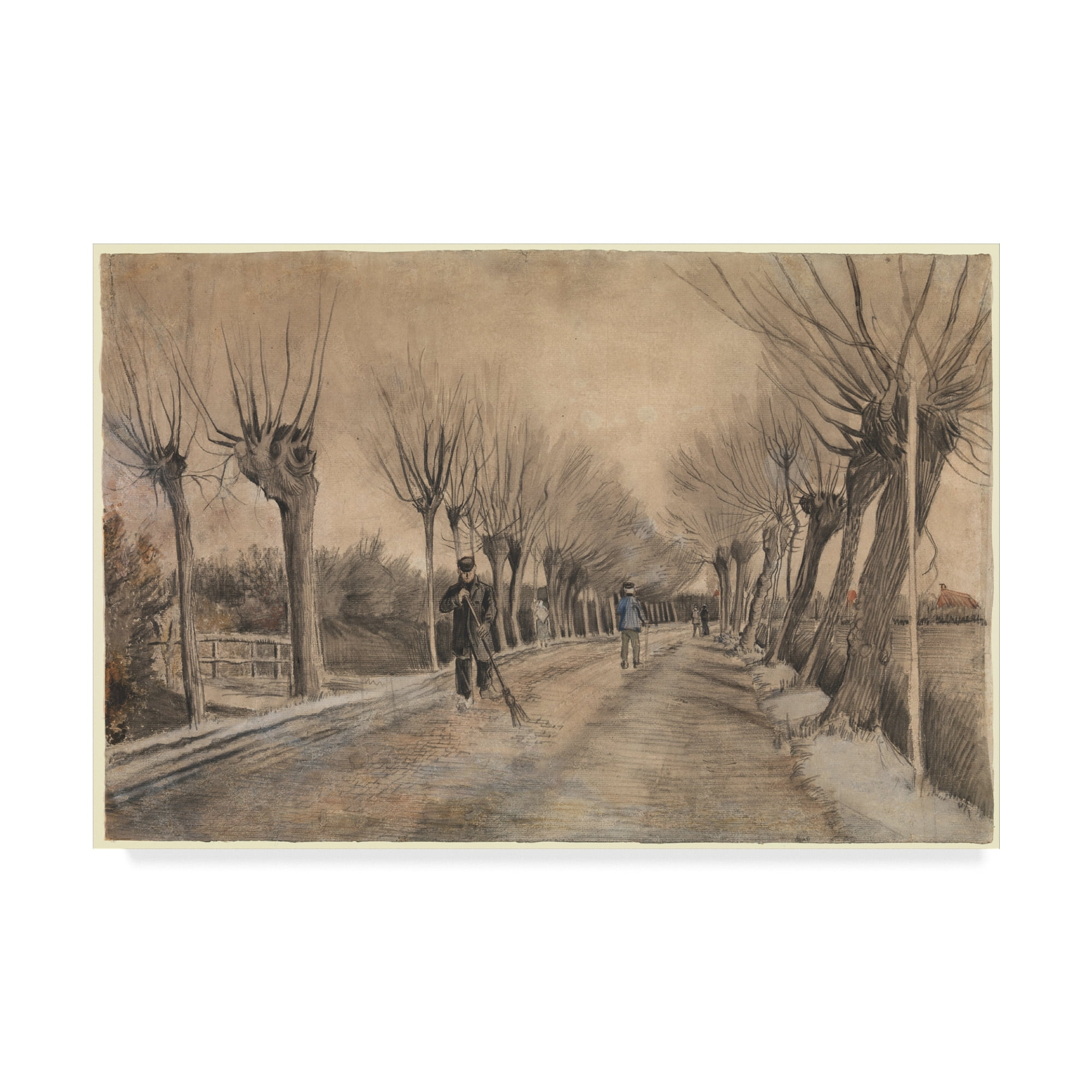 Trademark Fine Art 'Road In Etten' Canvas Art by Vincent Van Gogh -  Walmart.com