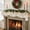 Beige, variant on Christmas Mantle Scarf 70x17 Inch, Fall Leaves Fireplace Christmas Decorations Cover Runner, Farmhouse Weeping Leaf Rustic Beige Christmas Mantel Decorations Xmas Holiday Mantel Scarves