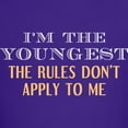 thumbnail image 3 of CafePress - I'm The Younges T Shirt - Dark T-Shirt Kids XS-XL, 3 of 4