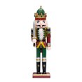 thumbnail image 5 of Dserfhy Christmas Nutcracker Ornament Wooden Puppet Statue Handmade Desktop Figurine Miniature Walnut Soldier Decoration for Holiday Table Decor, 5 of 8