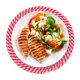 thumbnail image 5 of red 8 Inches for Hot Dishes, Heat Resistant Red-Pink Trivets for Hot Pots and Pans, 5 Pcs Cotton Hot Pads Coasters Mat for Countertops, Cooking, 5 of 5