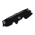 thumbnail image 1 of Cubierta del Tablero Unique Bargains Compatible para Toyota Prado 150 Series 10-20, Poliéster Antideslizante Negro Azul para Consola Central, 1 of 6