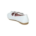 thumbnail image 3 of Little Angel Lola-769E New Girl Heart Decor Strap Ballet Flat Sandal Size, 3 of 5