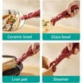 thumbnail image 4 of 2 Kitchen Anti Scald Clip, Silicone Multi Purpose Tongs Anti-Skid Clamp, Bowl Plate Anti Scald Clip for Air Fryer & Food Steamer & Oven & Microwave Oven, 4 of 5