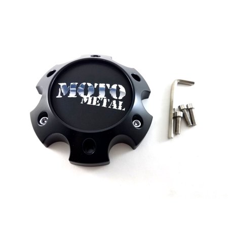 Moto Metal MOTO METAL CAP S-BLACK 6X135 - MO989S02