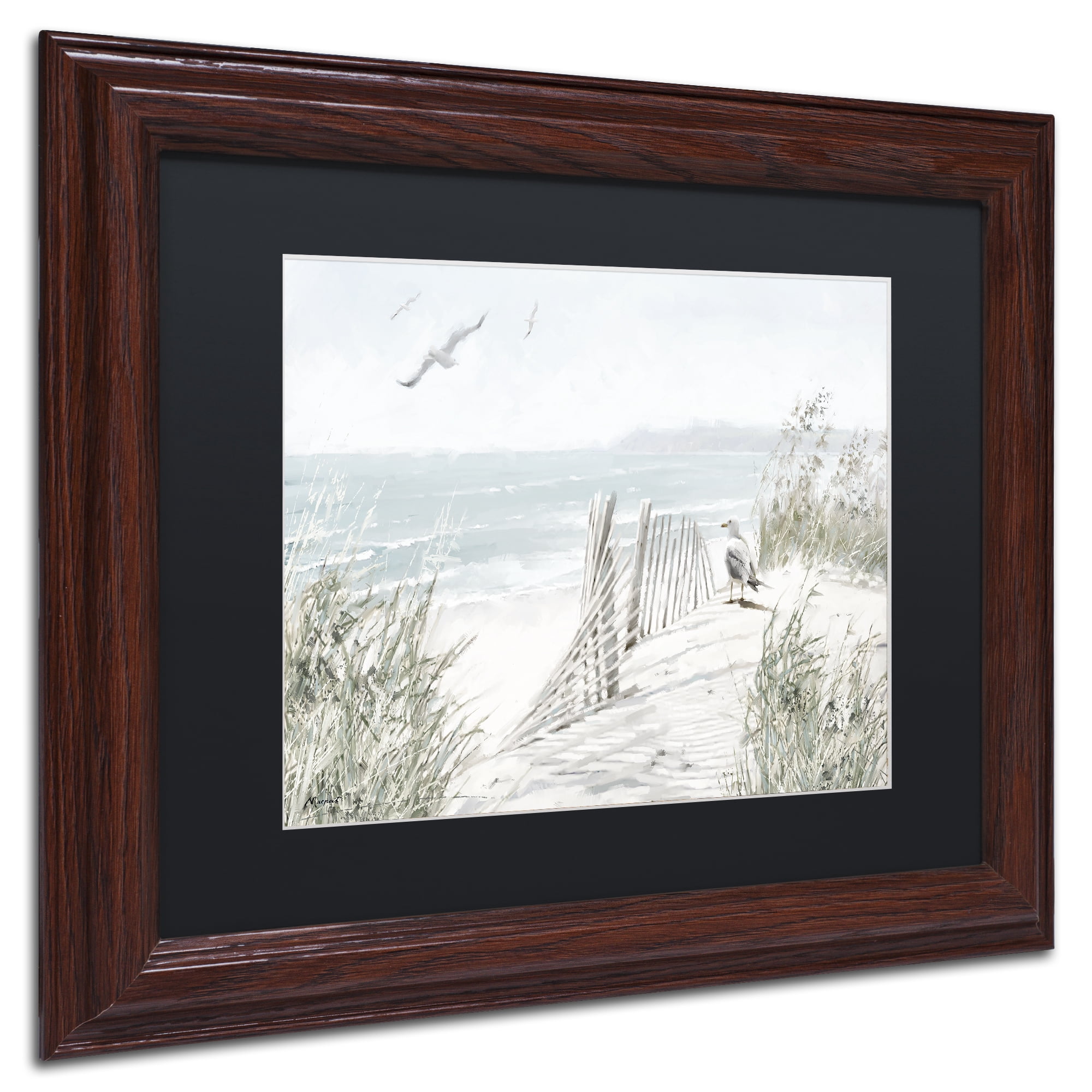 Trademark Art Landscape Framed Art Print, by The Macneil Studio