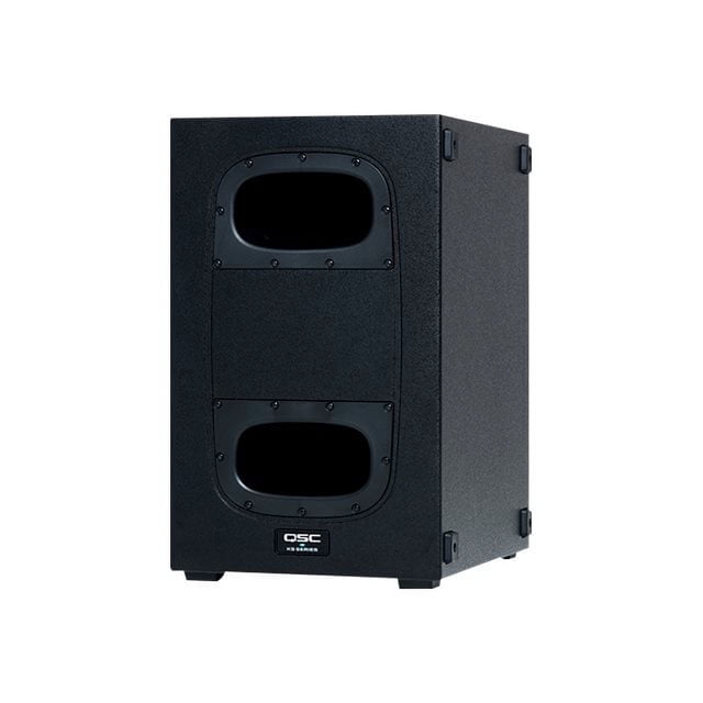 QSC KS Series KS112 - Caisson de Basses - 12 Pouces - Noir, RAL 9011