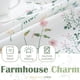 thumbnail image 5 of Cortinas de cocina Jinchan de lino floral primaveral, 60 cm, café, 2 paneles, 5 of 9