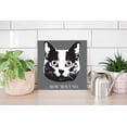 thumbnail image 4 of How 'Bout No Grey Cat Face 12 x 12 Wood Wall Sign Plaque, 4 of 4
