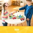 thumbnail image 2 of 600+PCS City Building Blocks Bulk Set, Compatible Bricks with Vehicles, Shops & Figures, Creative Streets Play Pack, 2 of 4