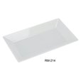 thumbnail image 1 of Yanco RM-214 Assiette Rectangulaire Rome, Blanche - 14 Po. - Lot de 12, 1 of 1