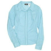 Jordache - Juniors Sheer Camp Shirt