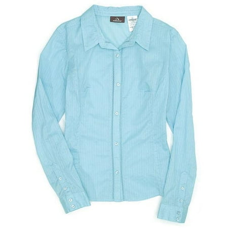 Jordache - Juniors Sheer Camp Shirt