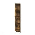 thumbnail image 6 of Pemberly Row 4-Tier Corner Shelf Bookcase in Bookshelf in Amber Pine, 6 of 6