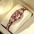 thumbnail image 3 of OLEVS Watches for Women Luxury Dress Waterproof Analog Quartz Rose Gold Plated Tungsten Slim Easy Read Casual Ladies Watches Women Wrist Watches Relojes para Mujer, 3 of 14