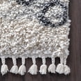thumbnail image 3 of nuLOOM Roseanne Transitional Shag Runner Rug, 2' 6" x 8', Ivory, 3 of 4
