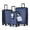 Navy Blue, variant on Luggage Sets 5 Piece(20",26" ),Hardside Carry-On Luggage, Hardshell Suitcase With Wheels, With Scratch-Resistant Surface, Four Multi-directional Wheels