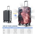 thumbnail image 2 of Travel Luggage Cover Protector - Electric Skeleton Surrealism Anti-Scratch Suitcase Covers Fits 18-32 Inch Luggage, 2 of 5